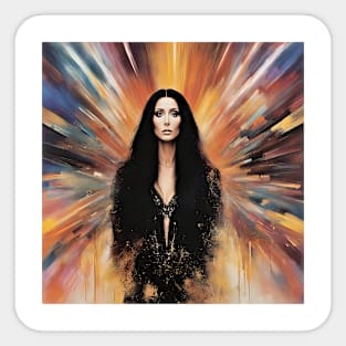 Stay with Cher Sticker